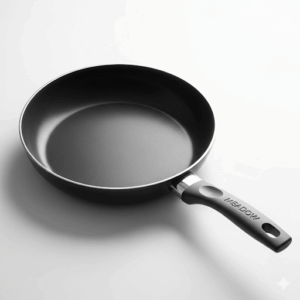 meadow nonstick frying pan – premium aluminum skillet with heat resistant handle (28cm)